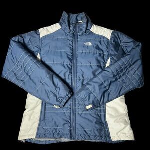 The North Face Women's Tri-Climate Bansheee Inner Jacket Puffer Navy Blue sz L